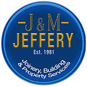 j and m jeffery build logo
