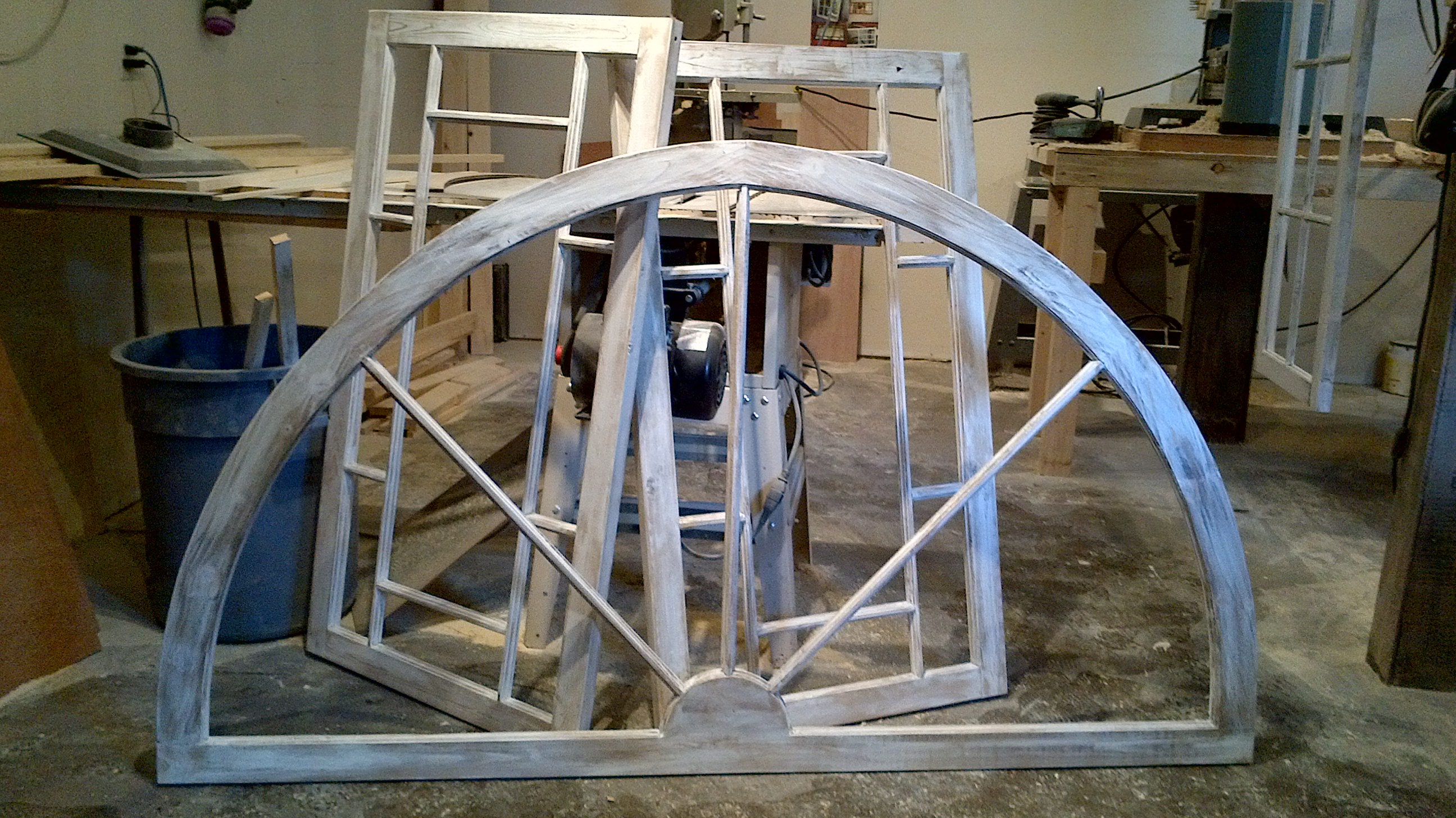 wood frame arch large
